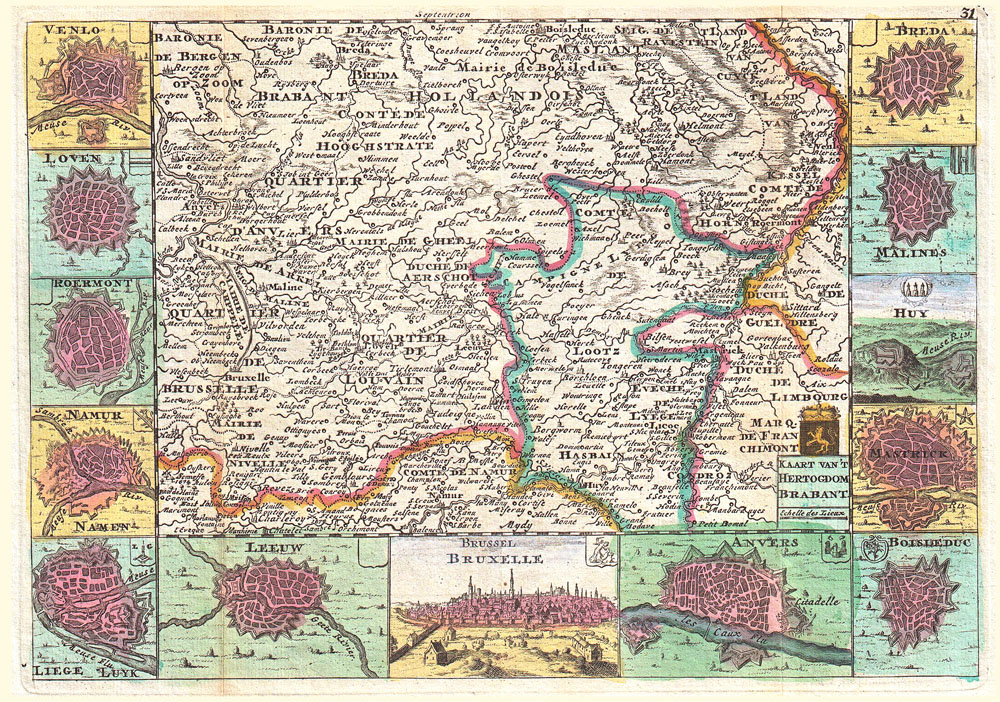 Brabant 1747 De la Feuille